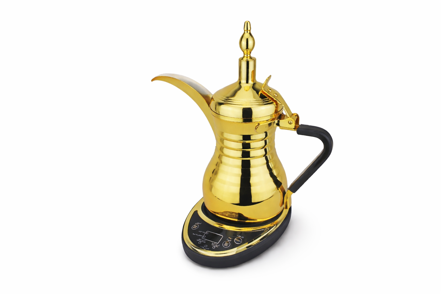 دلة مذهلة الكهربائية لإعداد القهوة العربية (لون ذهبي) - 1000 واط - 800 مل 1 دلة مذهلة الكهربائية لإعداد القهوة العربية (لون ذهبي) 1000 واط 800 مل